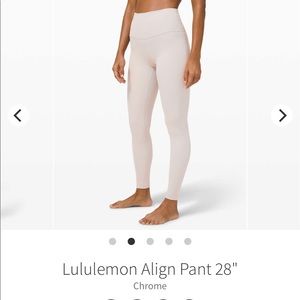 Lululemon Align HR 28” Leggings